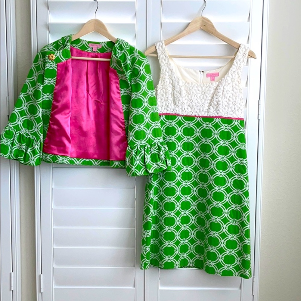 Lilly Pulitzer Sundress with Jacket Size 4